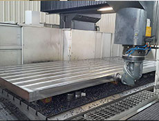 large CNC machining - Base Plate